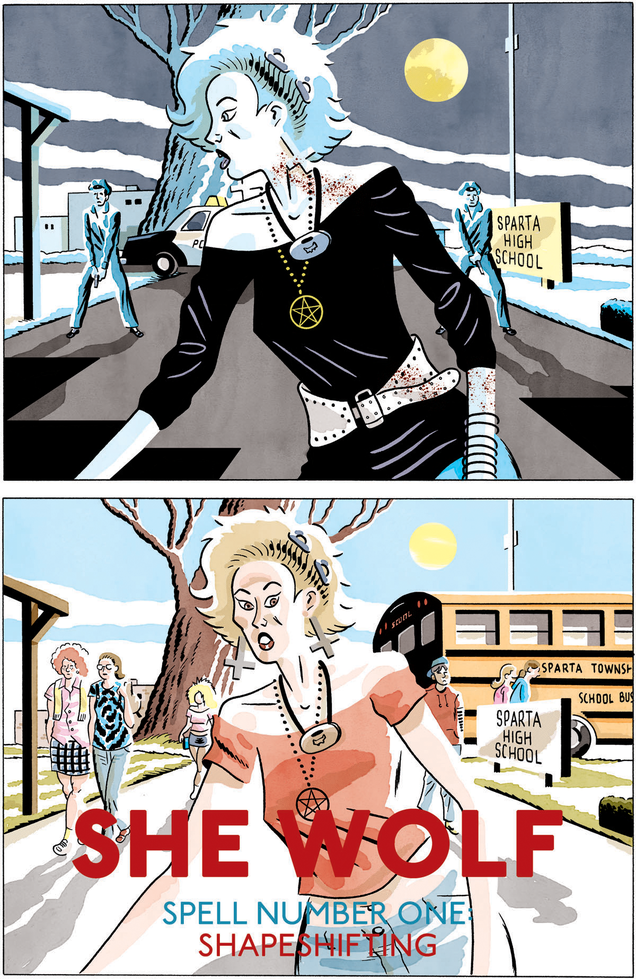 Illustration for article titled Take a Step into the Surreal World of Rich Tommaso's She Wolf